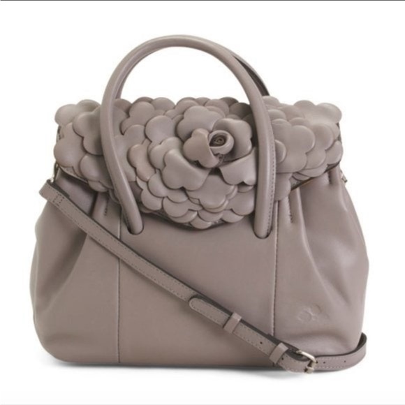 Patricia Nash Handbags - PATRICIA NASH NOTLEY LEATHER SATCHEL WITH SHOULDER STRAP